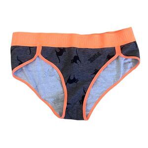 VS Pink cat print panty NWOT